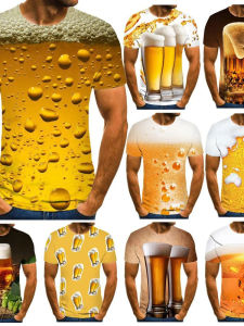 Áo Thun Cổ Tròn in 3D Rộng Rãi Thường Ngày Mùa Hè in Kỹ Thuật Số Không Tay Áo Phong Cách Thường Ngày Dành Cho Thanh Thiếu Niên