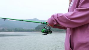 Sougayilang | Sougayilang Fishing Rod Reel Combo 1.8-3.0m 24 Ton Carbon Fibre Telescopic Fishing Rod 1000-4000 12+1BB Spinning Reels Set Pesca