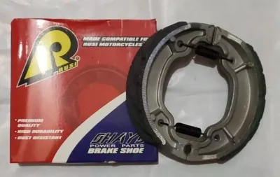 RUSI SCOOTER PASSION / GALA / VENUS / ROYAL / FLAIR GENUINE REAR BRAKE SHOE