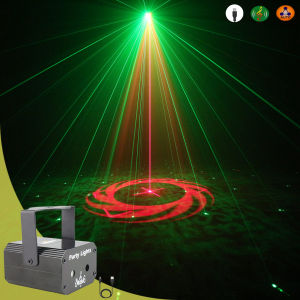 ESHINY Y11 MINI RG 32 Patterns Projector Laser Party Light DJ Dance Disco Bar Family Christmas Effect Stage Lamp Show