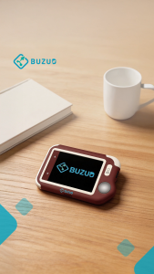 BUZUD HEALTH MONITOR CHECKME LITE HMCL 3 IN 1 ECG/EKG SPO2 &TEMPERATURE ( FREE GIFT BUZUD WATCH VIBRANCE )