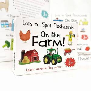 Miles Kelly LOTS TO SPOT FLASHCARDS ON THE FARM!