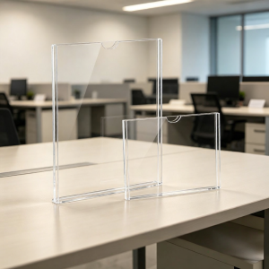 RUIKELAIXIANG | Custom Acrylic File Organizer Slot Box Transparent Sign