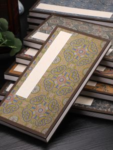 Bộ Giấy Thi Họa Tiết Sợi Lụa Dày Nửa Chín Nửa Mười Trung Quốc Cho Chuyên Gia Dùng Trong Kỳ Thi