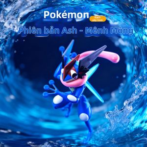 JINGGUAN | Bộ Đồ Chơi Mô Hình Froakie Pikachu Có Bản Quyền