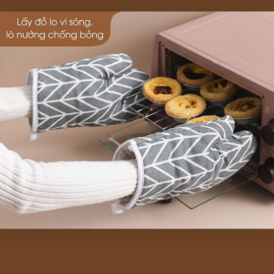 [HCM] (1 chiếc) Găng Tay Làm Bánh/ Lò Nướng Dày Dặn Nhiều Hoạ Tiết-Cozy520