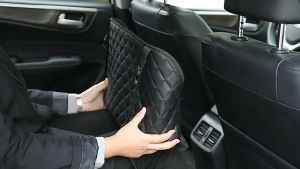 Túi đựng ô tô túi treo bằng da chặn ghế đựng đồ Túi lưới đựng đồ ô tô