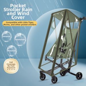Rainproof Car Cover for Baby Stroller DECLARE LOVE