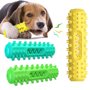 Vet-Approved Dental Chew Stick - 3-in-1 Cooling Toothbrush Toy for Small/Medium Dogs Summer Teeth Cleaning & Gum Massage