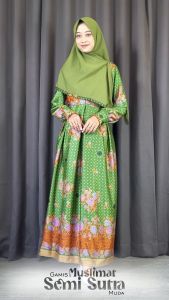 Baju Muslimat Wanita Terbaru 2025 & Gamis Kekinian Jumbo Pengajian