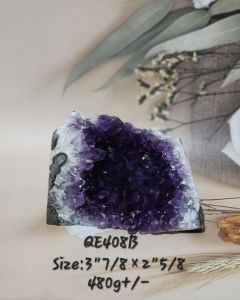 KRISTAL SG: Emperor Amethyst Geode/帝王紫晶簇 QE408A/B