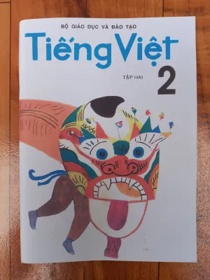 Tiếng Việt lớp 2 tập 2 bản scan in màu lại nội dung cũ cho thế hệ 8x 9x