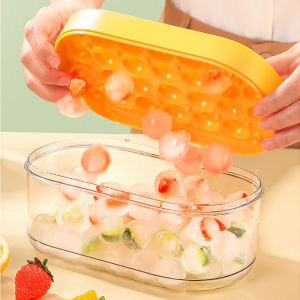 Specool® Food-grade Silicone Ice Cube Tray Ball Ice Maker Ice Cube Mold Ice Maker Machine with Box