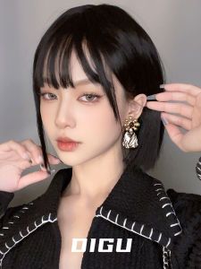 Elegant Vintage Court Style Pearl Flower Stud Earrings Fashionable Hong Kong Style Womens Jewelry Alloy Plated Silver Gold