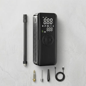Portable Rechargeable Air Pump Tire Inflator for Car Motorcycle Bicycle Cordless Compressor High Pressure Pump