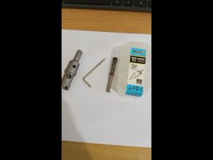 Hole Saw Besi TCT 19mm pembolong lubang