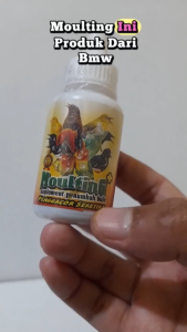 Moulting Penumbuh Bulu 25ml Vitamin Supplement Penumbuh Bulu Semua Jenis Burung