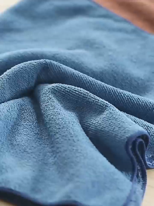 2pcs Thick Absorbent Car Wash Cloth Large Size 65*42cm Microfiber Drying Towel