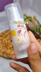 SUNBLOCK WAJAH SR12 SUNBLOCK SPF 30+++ ISI 15gr PELINDUNG WAJAH DARI SINAR UV SKINCARE HERBAL BPOM KRIM ANTI KULIT WAJAH BELANG SUNBLOCK SR12 ORI SUNBLOCK WAJAH DAN BADAN