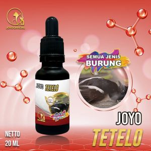 BELI 1 GRATIS 1 | OBAT BURUNG TETELO | OBAT GANGGUAN SARAF | SAYAP BURUNG TERKULAI | KEPALA BURUNG MUTER - MUTER | JOYO ANTI TETELO 20 ML
