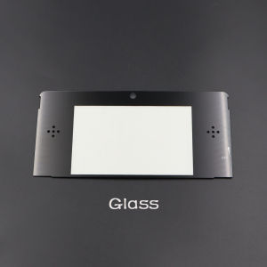 1-5PCS Replacement Black /White Plastic or Glass Upper Front Top Frame LCD Screen Mirror Lens Cover For 3DS Console