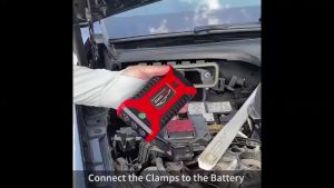 Car Jump Starter 99800mAh/12V Car Jumper Starting Booster Car Start Supply Portable USB Charger Multi-function Rechargeable Emergency Power bank Starting Device With Air Pump