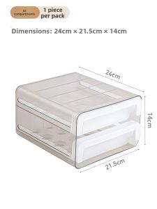 Fresh Egg Storage Box Organizer