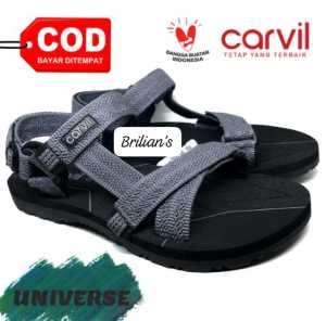 New Sandal gunung Carvil lakilaki carvil gunung grey RAMA GM Lalakustore