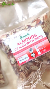 Greenola Usa Almonds sliced with skin 250g|500g|1kg
