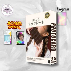 Photocard JKT48 [Hologram] Utsushi No Chocolate (2 sisi) - 1Pack isi 25Pcs