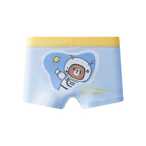 Miiow | Pure Cotton Antibacterial Boys Underwear Developmental Stage Children Infants Short Pants Breathable Comfortable All Seasons
