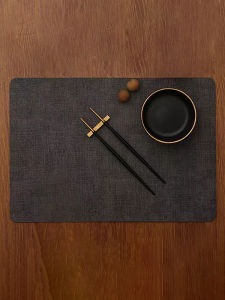 Waterproof Oily Heat Resistant Leather Table Mat