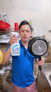 Combo 2 chai nươc tẩy đa năng Dr. Natro – Siêu Sạch Vip Pro công nghệ ION TỪ TRƯỜNG và Miếng nhám thần thánh