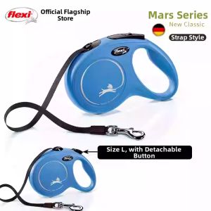 FLEXI | Belted Dog Leash for Small Medium Large Dogs