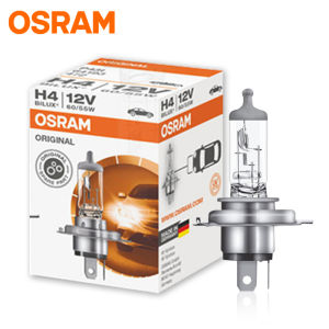 Osram | OSRAM H4 For Motocycle Car Headlight Halogen ECE Bulbs 64193 P43t ORIGINAL LINE Lamp 3200K 12V 60/55W HB2 9003 Hi/lo Beam 2pcs