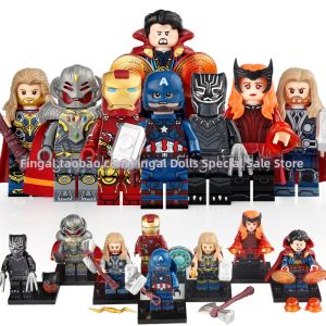 Avengers Character Themed Building Blocks
