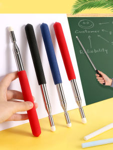 Teacher-Specific Retractable Pointer Rattan Stick Touch Screen For Home Baton Kids Silicone Bamboo Teaching School Blackboard Touch Multi-Function Pointer Main Whip Bar Pointer Teaching Rod Ruler Finger Reading Stick