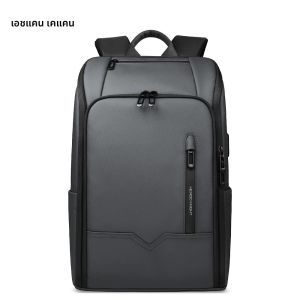 HcanKcan กระเป๋าเป้สะพายหลังธุรกิจผู้ชายกันน้ํา 15.6 นิ้วกระเป๋าแล็ปท็อปกระเป๋าเดินทางความจุขนาดใหญ่ Daypack Casual Daily Work กระเป๋าเป้สะพายหลังโรงเรียน