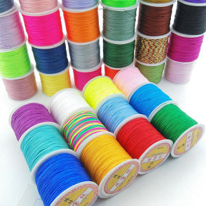 Masely Nylon Thread Cotton Thread String DIY Beaded Braided Bracelet Jewelry Making 40meters 0.8mm