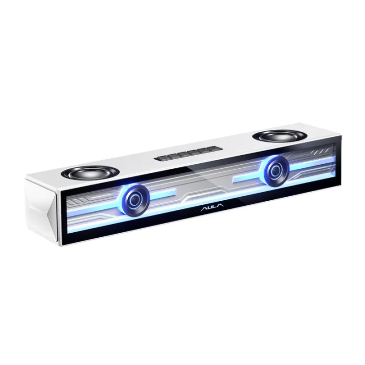 AULA-MOJING | Gaming Desktop Speaker with Microphone USB