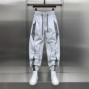 Quần Thể Thao Nam 2025 Mùa Hè Mới Nhanh Khô Harlan Quần Dài Ống Rộng Co Giãn Thoải Mái Thoáng Khí Quần Dài Thường Ngày