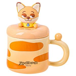 Disney | Couple Ceramic Coffee Mug With Lid