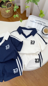 Bộ Cộc Tay In Số 23 Cho Bé Trai SUMO CITY Bộ Cộc Tay Cho Bé Chất Cotton Cao Cấp Từ 8-28kg