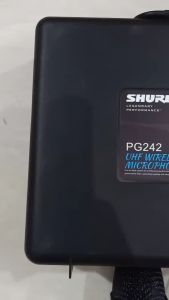 Microphone Wireless SHURE PG 242: Solusi Microphone Berkualitas Tinggi untuk Acara
