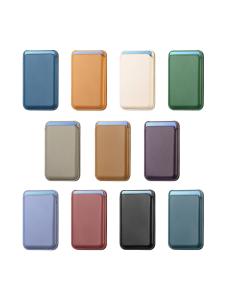 New Leather Business Card Holder Strong Magnetic Mobile Phone Back Sticker Flip Stand Magnetism Card Holder  16 Compatible