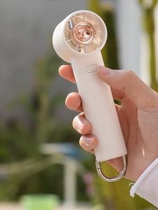 YIOMIO Mini Fan Portable Handheld Rechargeable Electric Fan 3 Speeds Bladeless Turbo Ultra-quiet Desk Cooling Fan Suitable For Summer Outdoor Students