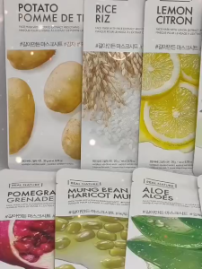 Mặt nạ giấy Hàn quốc THE FACE SHOP REAL NATURE cấp ẩm mềm mịn căng bóng da