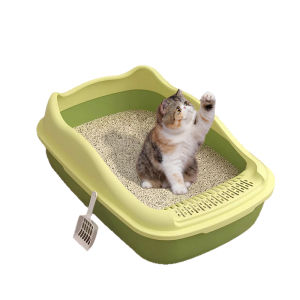 VOA | Large Enclosed Cat Litter Box with Anti-Splash and Odor Control for Kittens