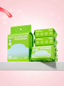 ECO SURECARE | Disposable Extractable Thickened Facial Wipes