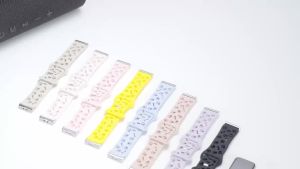 Dây Đeo Silicon Hình Chân Chó Có Thể Điều Chỉnh Dành Cho Samsung Galaxy Fit 3 Phụ Kiện Đồng Hồ Thông Minh Thể Thao Tương Thích Với Galaxy Fit 3